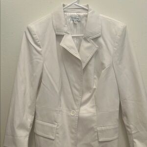 Bebe Women's Cream Blazer Jacket